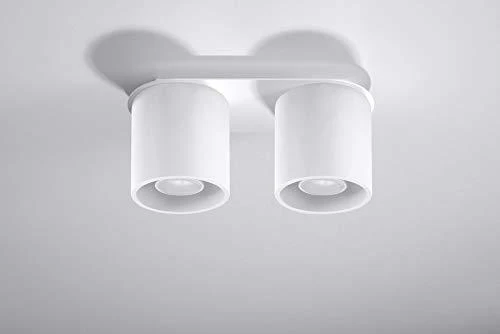 Sollux Lighting „Sollux“ lubinis šviestuvas ORBIS 2 baltas