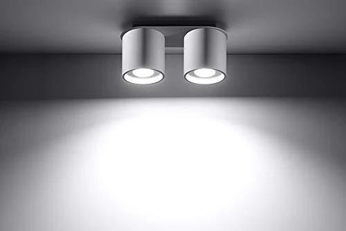 Sollux Lighting „Sollux“ lubinis šviestuvas ORBIS 2 baltas