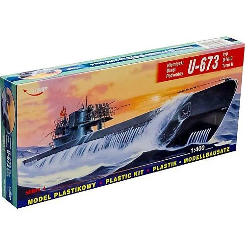 Mirage Modele „Mirage German Submarine U-673 Type VIIC Turm II“ (40412)