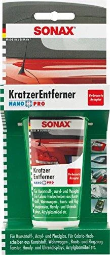 SONAX Skaidraus plastiko įbrėžimų šalinimo priemonė, 75ml 305000