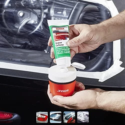SONAX Skaidraus plastiko įbrėžimų šalinimo priemonė, 75ml 305000