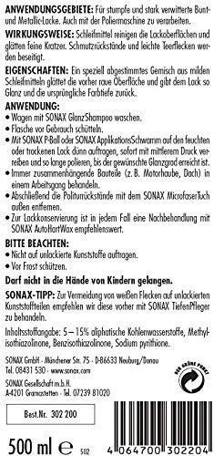SONAX Polirolis lako atnaujinimui, 500ml 302200