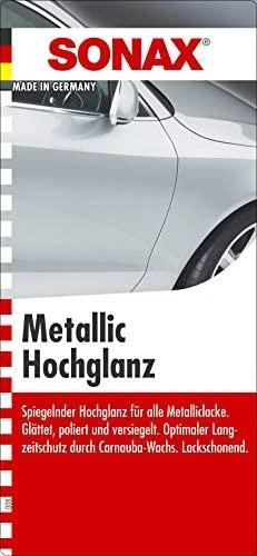 SONAX Poliravimo pasta Metalic High Gloss, 500ml 317200