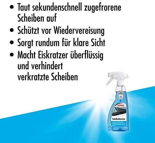SONAX Ledo tirpiklis automobilio langams, 500ml 331241