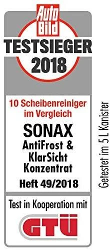 SONAX Žieminis langų apiplovimo skysčio koncentratas, 1L 332300