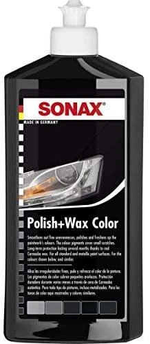 SONAX Polirolis pilkos spalvos su vašku Polish&Wax, 250ml 296341