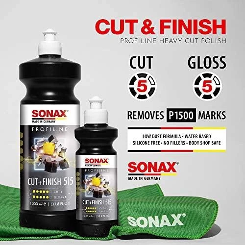 SONAX Poliravimo pasta Profiline CUT & FINISH, 1L 225300