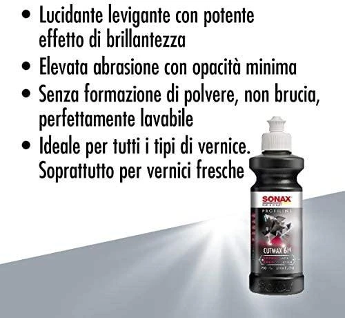 SONAX Poliravimo pasta Profiline CutMax, 250 ml 246141