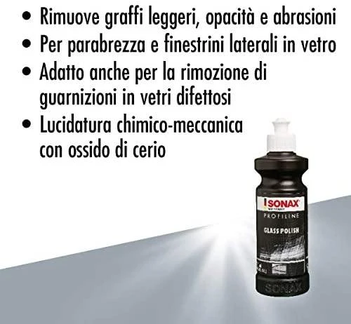 SONAX Stiklo poliravimo pasta Profiline, 250ml 273141