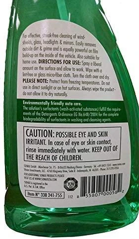 SONAX Stiklų valiklis, 500ml 338241
