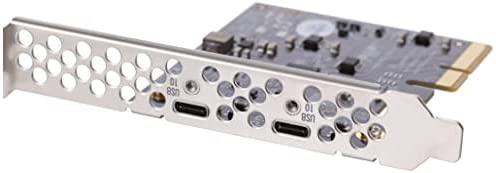 Kontrolierius Sonnet PCIE 3, 0 x 4 - 2x USB- C 3, 2 generolas 2 Allegro USB- C PCIE (USB3C- 2PM- E)
