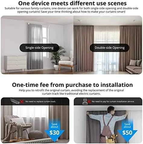 SONOFF Zigbee išmanusis užuolaidų variklis