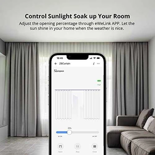 SONOFF Zigbee išmanusis užuolaidų variklis