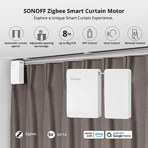 SONOFF Zigbee išmanusis užuolaidų variklis