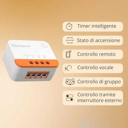 Sonoff ZBmini-L2 Extreme Zigbee 1 kanalo relė 6A