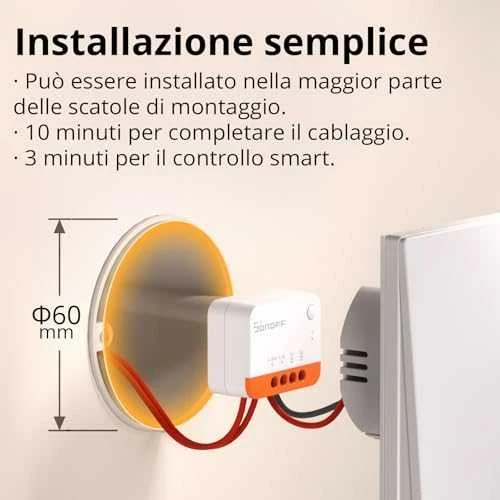 Sonoff ZBmini-L2 Extreme Zigbee 1 kanalo relė 6A