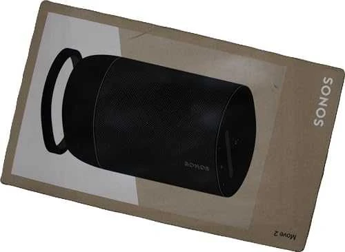Sonos Move Gen2 nešiojama kolonėlė, Juodos spalvos