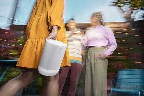 Sonos Move Gen2 nešiojama kolonėlė, Baltos spalvos