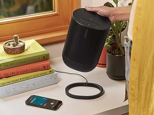 Sonos Move Gen2 nešiojama kolonėlė, Juodos spalvos