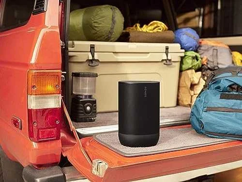 Sonos Move Gen2 nešiojama kolonėlė, Juodos spalvos