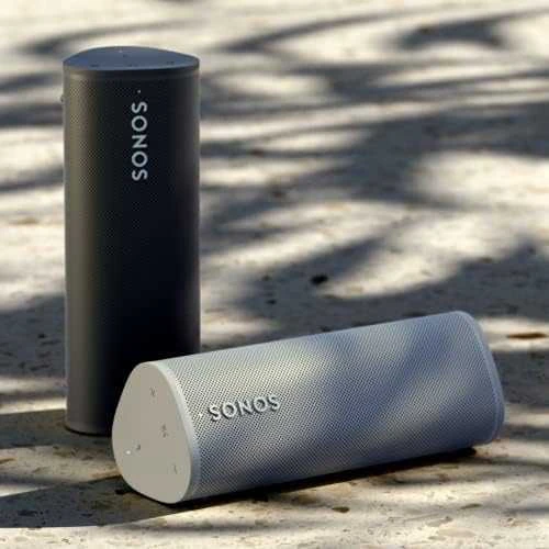 Nešiojama kolonėlė Sonos Roam, Multiroom, Bluetooth, WiFi, Atspari vandeniui, Juodos spalvos