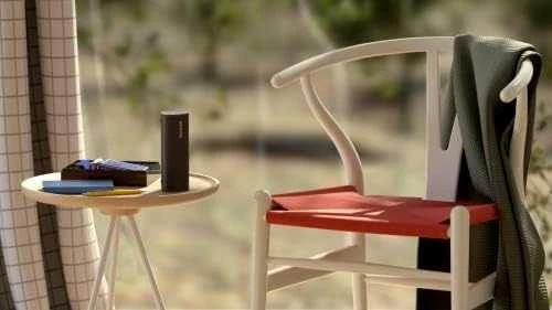 Nešiojama kolonėlė Sonos Roam, Multiroom, Bluetooth, WiFi, Atspari vandeniui, Juodos spalvos