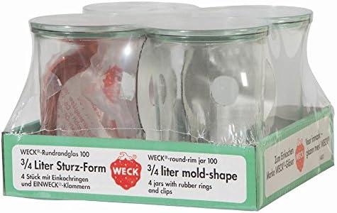 Jata WECK Mold Jar 0,75l Set of 4