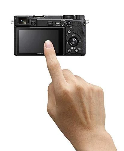 Sony α 6400 + SELP1650 MILC 24,2 MP CMOS 6000 x 4000 pikseliai Juoda
