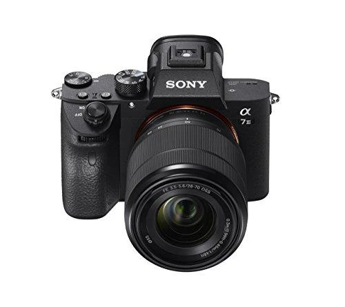 Objektyvas Sony α 7 III + 28-70mm MILC 24,2 MP CMOS 6000 x 4000 pikseliai Juoda