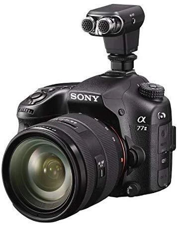 Sony ECM-XYST1M Skaitmeninės kameros mikrofonas Juoda