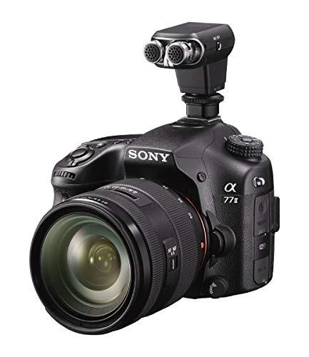 Sony ECM-XYST1M Skaitmeninės kameros mikrofonas Juoda