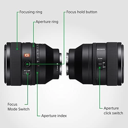 Objektyvas Sony FE 50mm F1.2 GM (Juodas) | (SEL50F12GM)