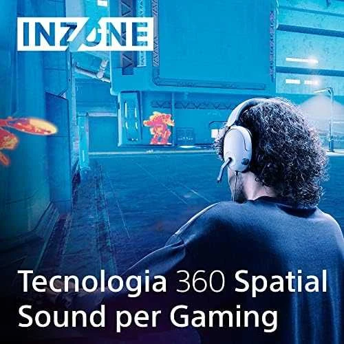 Laidinės žaidimų ausinės Sony INZONE H3, baltos