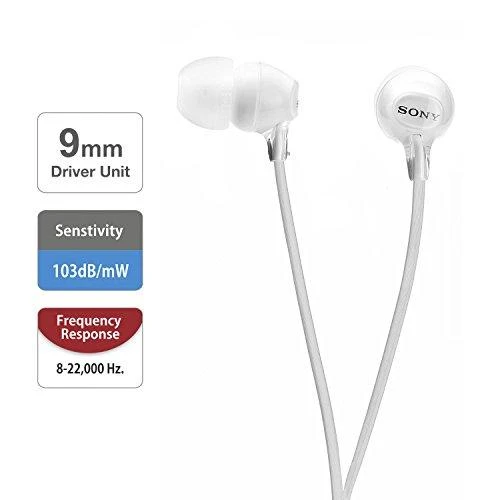 Sony MDR-EX15LP ausinės su techninių specifikacijų apžvalga