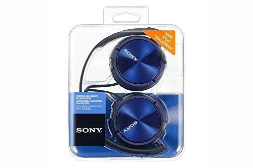 Sulankstomos kelioninės ausinės Sony MDR-ZX310 Mėlynos | Varle.lt