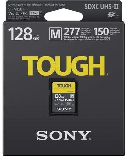 Atminties kortelė Sony | Tough Memory Card | UHS-II | 128 GB | SDXC | Flash atminties klasė 10