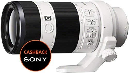 Sony SEL70200G fotoaparato objektyvas