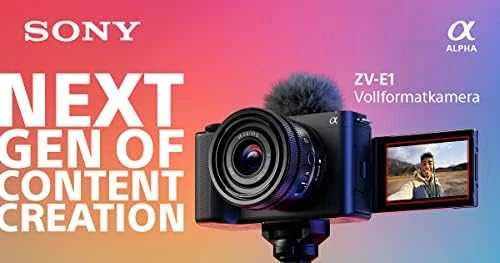 Sony ZV-E1 FF veidrodinė vaizdo įrašų kamera su 28–60 mm objektyvu | Sony