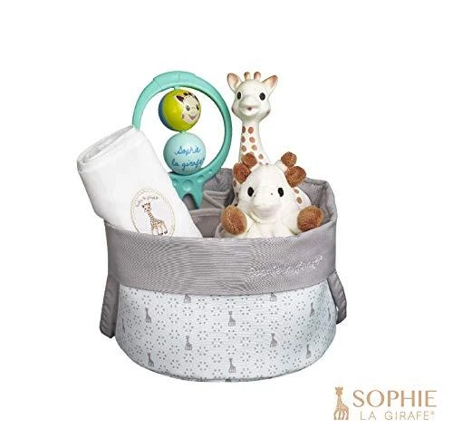 VULLI Sophie la girafe krepšelis su dovanomis naujagimiui 0m+ 516359