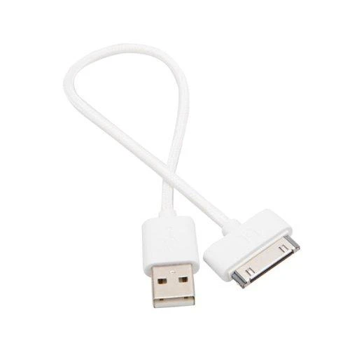 Baltas 30-pin USB adapteris