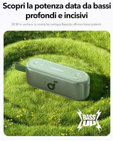 Anker Soundcore Motion 100 nešiojama kolonėlė, Žalios spalvos