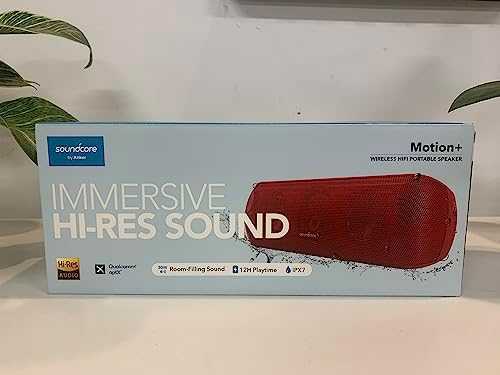 soundcore nešiojama Bluetooth kolonėlė Motion+ 30 W Hi-Res, 12 val., A3116