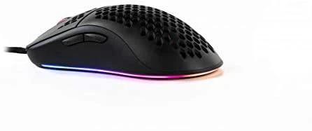 Itin lengva Žaidimų Pelė Arozzi Favo, su RGB pašvietimu, Pixart 3389 sensorius, Omron 20M switches, Juoda