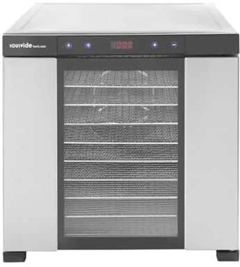 Maisto džiovintuvas Hendi, 10 padėklų, 1000 W, plieninis, vaisiams, daržovėms, grybams