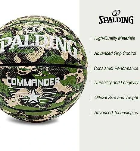 KREPŠINIO KAMUOLYS SPALDING COMMANDER™ DYDIS 7