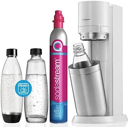 Gazuotų gėrimų gaminimo aparatas SodaStream DUO, baltas