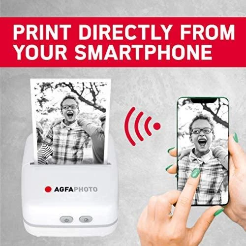 AgfaPhoto Realpix Pocket Spausdintuvas baltas APOCPWH
