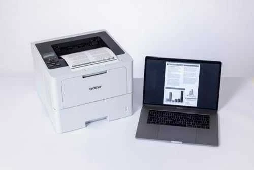 Brother HL-L6210DW | Mono | lazerinis | Spausdintuvas | Wi-Fi | Maximum ISO A-series paper size A4 | Pilkas