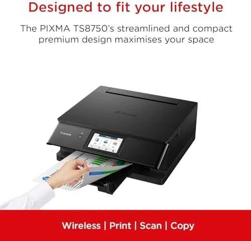 Spausdintuvas Canon PIXMA TS8750 juoda