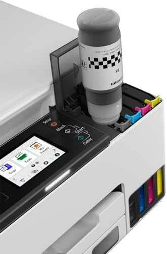 CANON MAXIFY GX1050 daugiafunkcis spalvotas rašalinis spausdintuvas, pakartotinai užpildomas, A4, 210 x 297 mm, A4, 15 atv./min., 250 lapų, USB 2.0, LAN, „Wi-Fi“.
